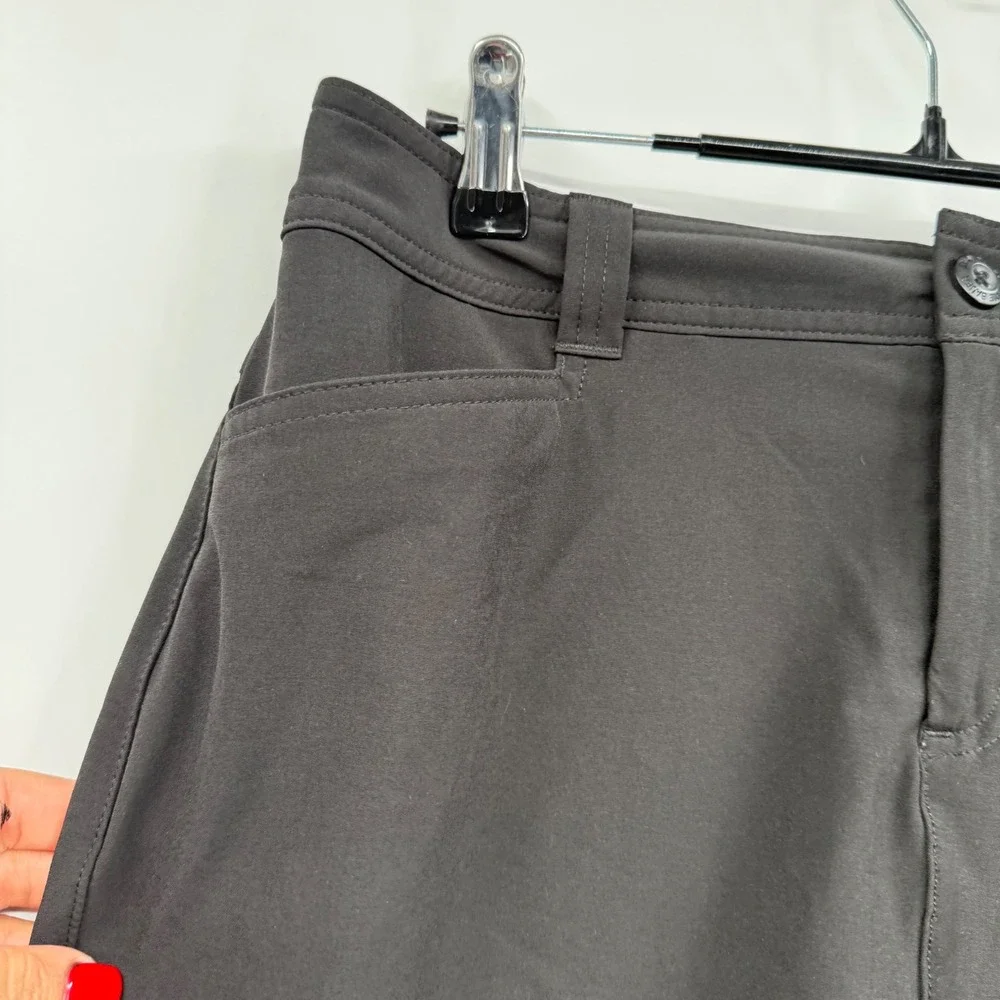 Eddie Bauer 6 Skort Women Black Performance Hiking Golf Athletic‎ Stretch Pocket